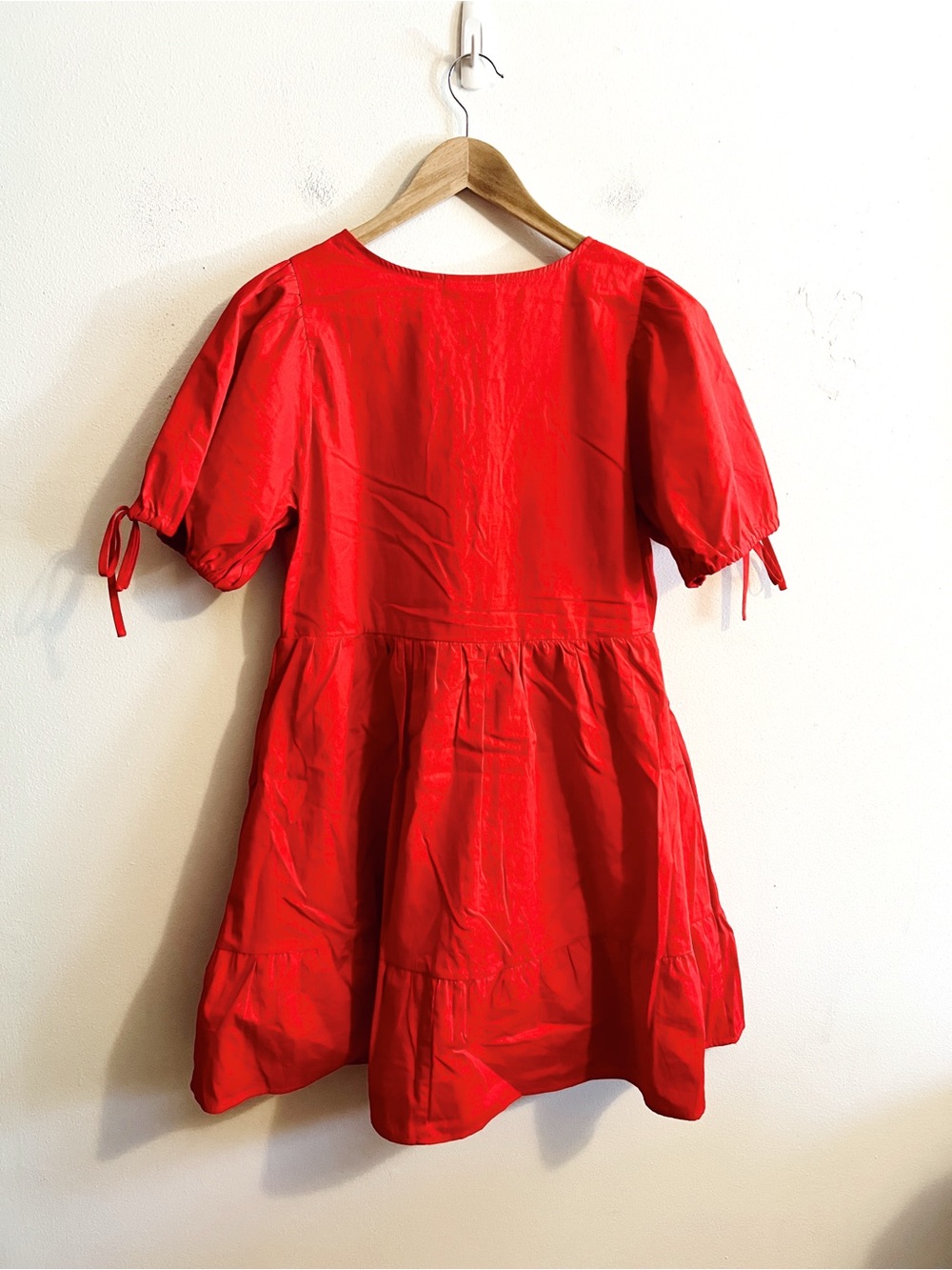 Willow & Root Front Tie Bubble Dress - Picture 5 of 11